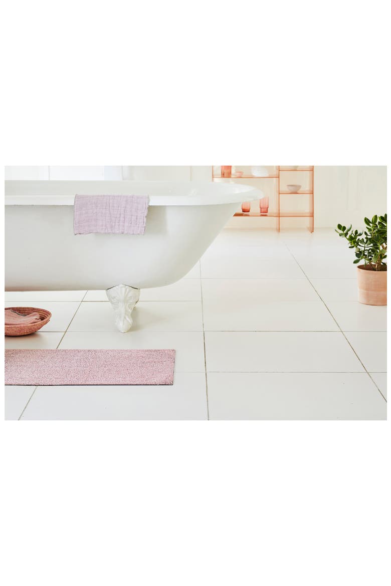Heathered Doormat, Alternate, color, BLUSH