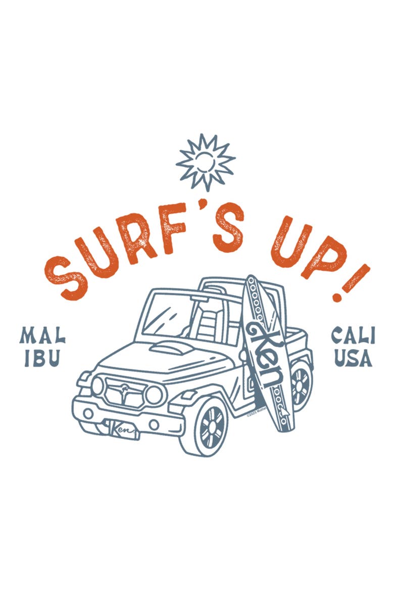 Boys' Malibu Surf's Up T-Shirt, Alternate, color, White