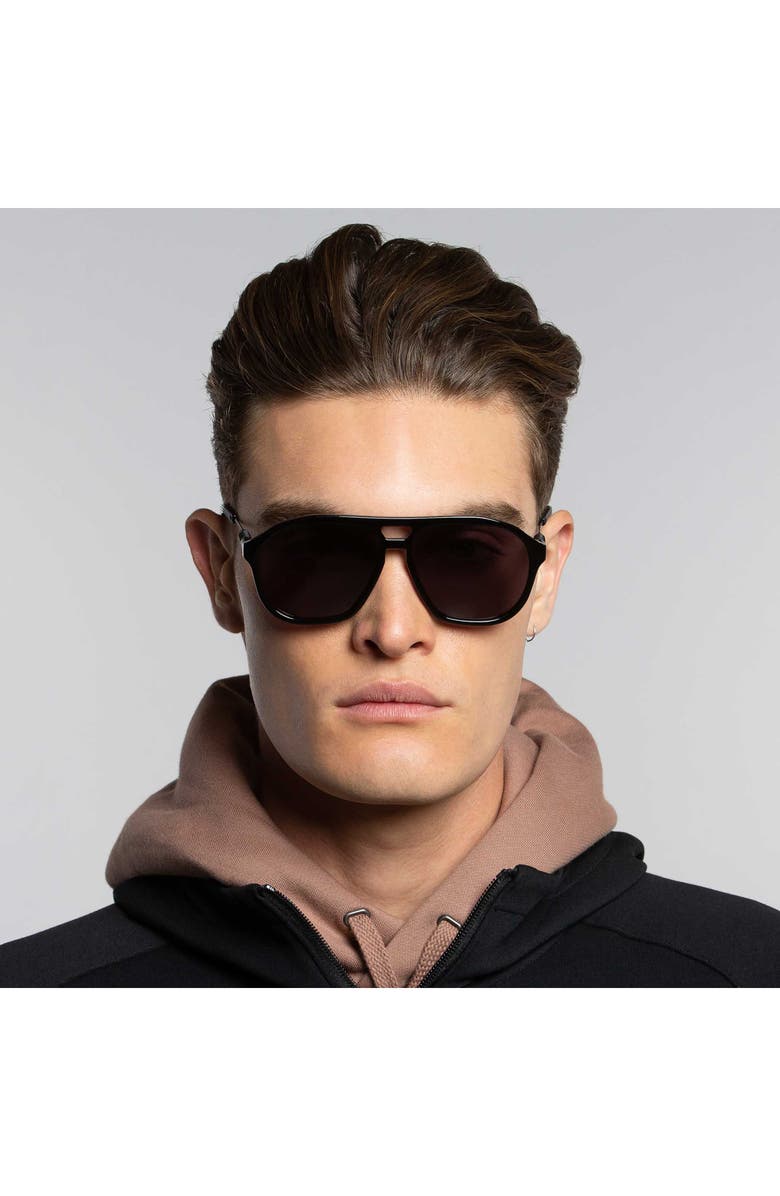 INDESCRATCHABLES Flex 59mm Aviator Sunglasses, Alternate, color, 