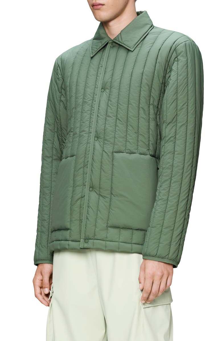 Rains Banja Liner Overshirt, Alternate, color, Well