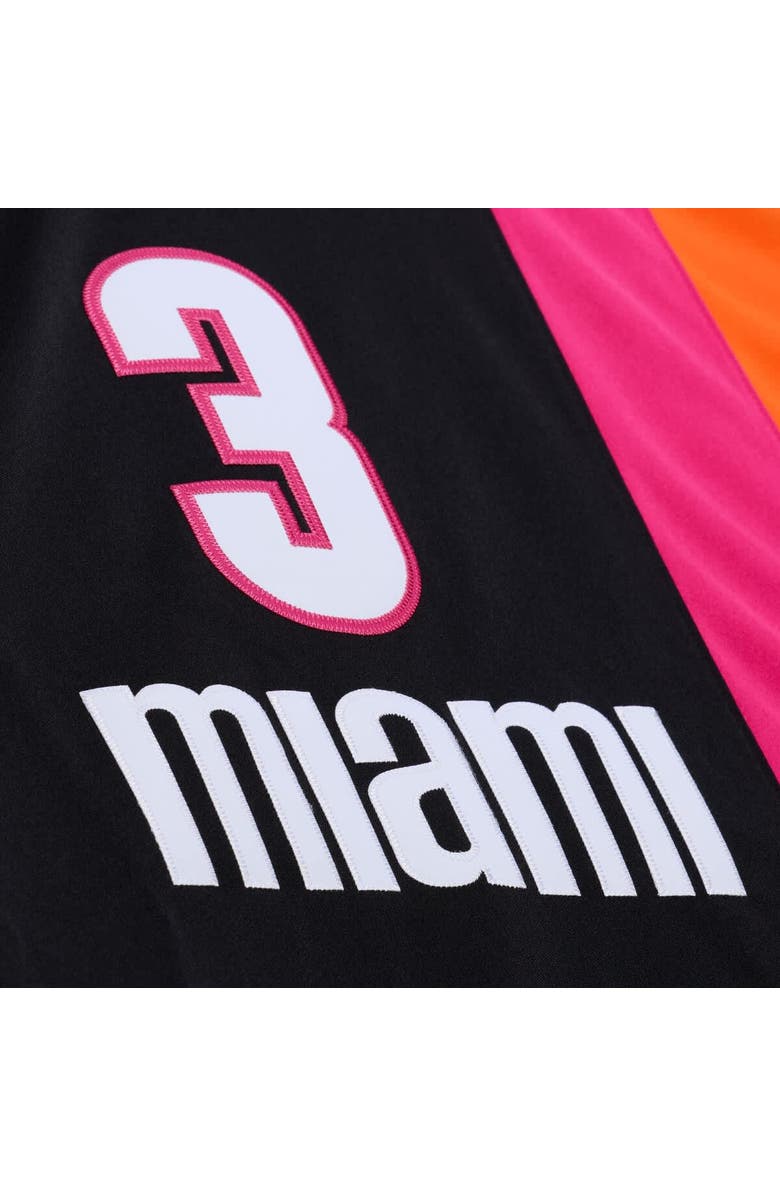Mitchell & Ness Men's Mitchell & Ness Dwyane Wade Black Miami Heat 2005-06 Hardwood Classics Authentic Jersey, Alternate, color, Black