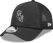 New Era Men's New Era Black Chicago White Sox 2026 Batting Practice Alternate Apex 9FORTY Adjustable Hat
