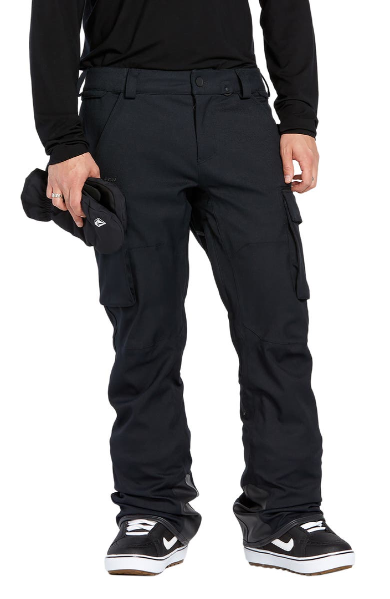 Volcom Articulated Waterproof Snow Pants, Main, color, 
