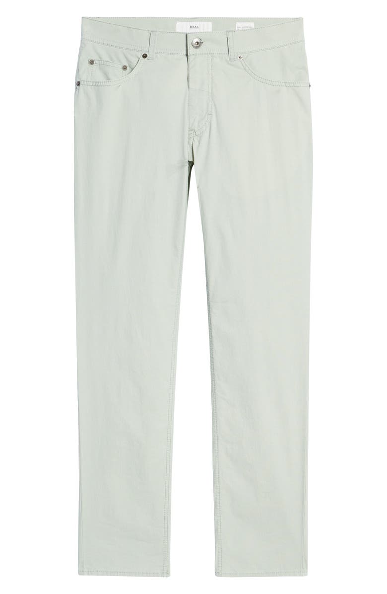 Brax Men's Cooper Fancy Stretch Five Pocket Pants, Alternate, color, Mint