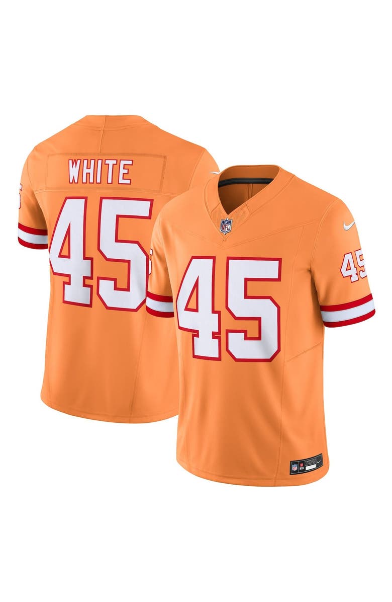 Nike Men's Nike Devin White Orange Tampa Bay Buccaneers Vapor F.U.S.E. Limited Jersey, Main, color, 