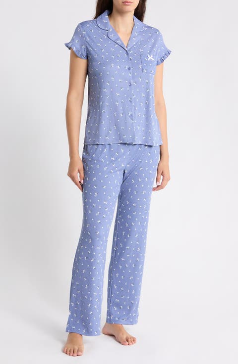 Floral Print Pajamas