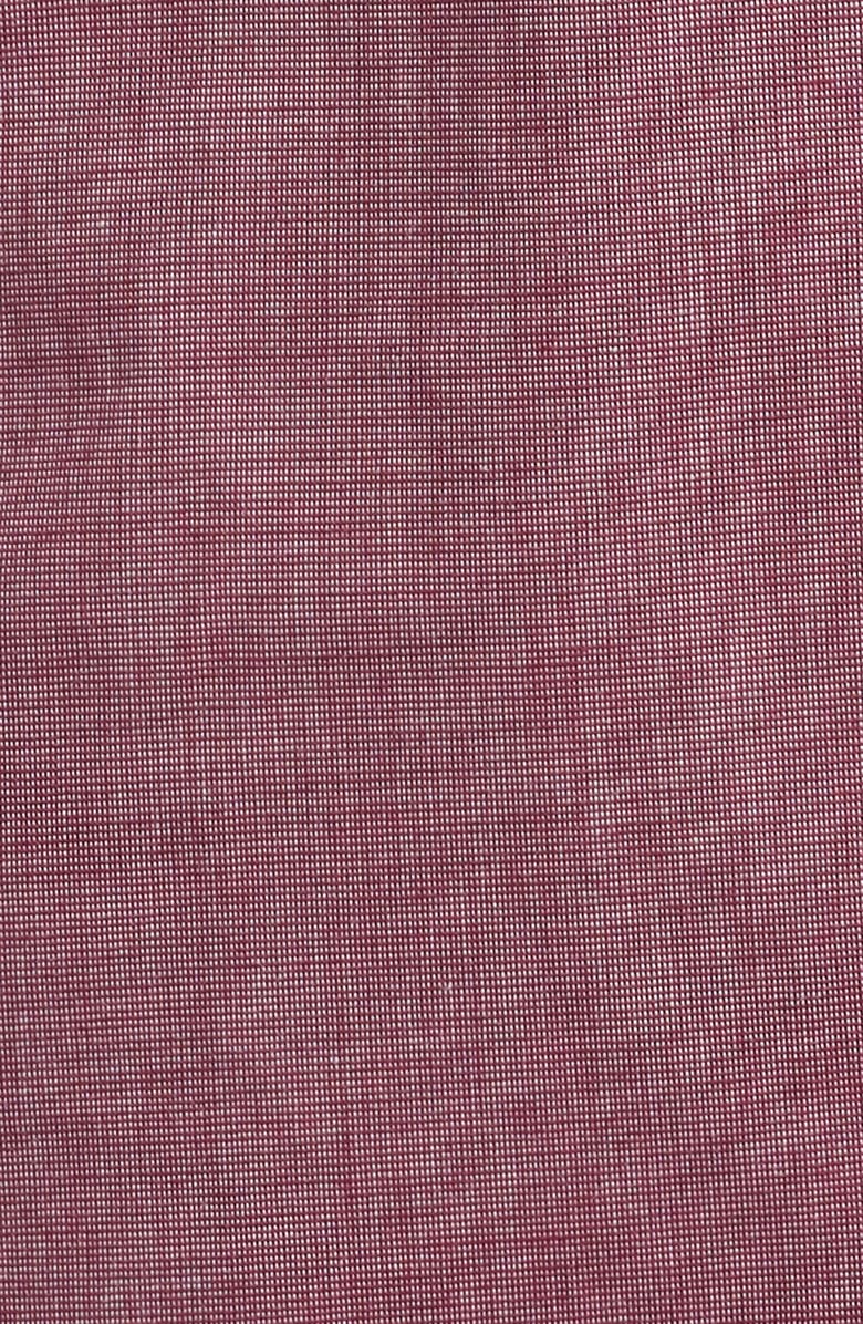 Nordstrom Men's Cotton Poplin Pajamas, Alternate, color, Burgundy Rhode