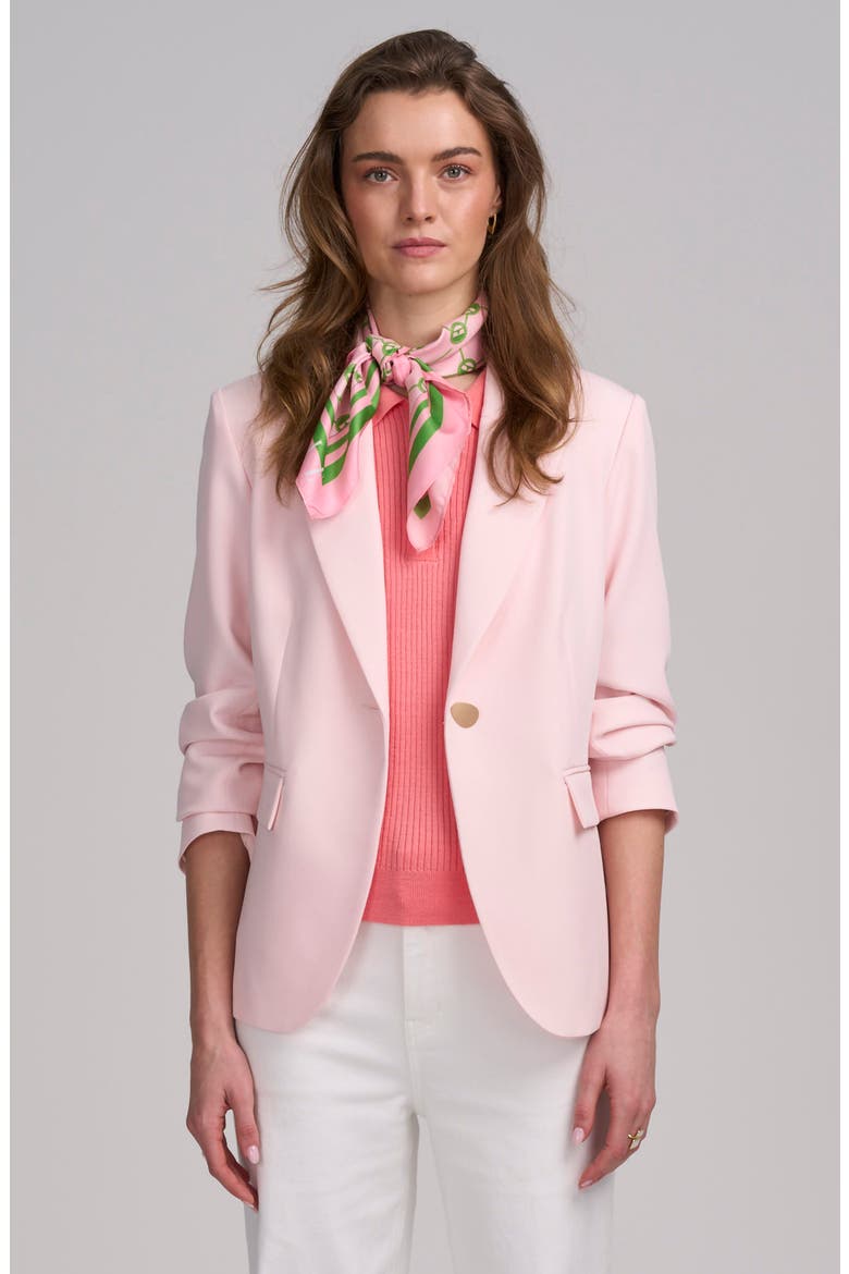 One Button Jacket, Main, color, LIGHT PINK
