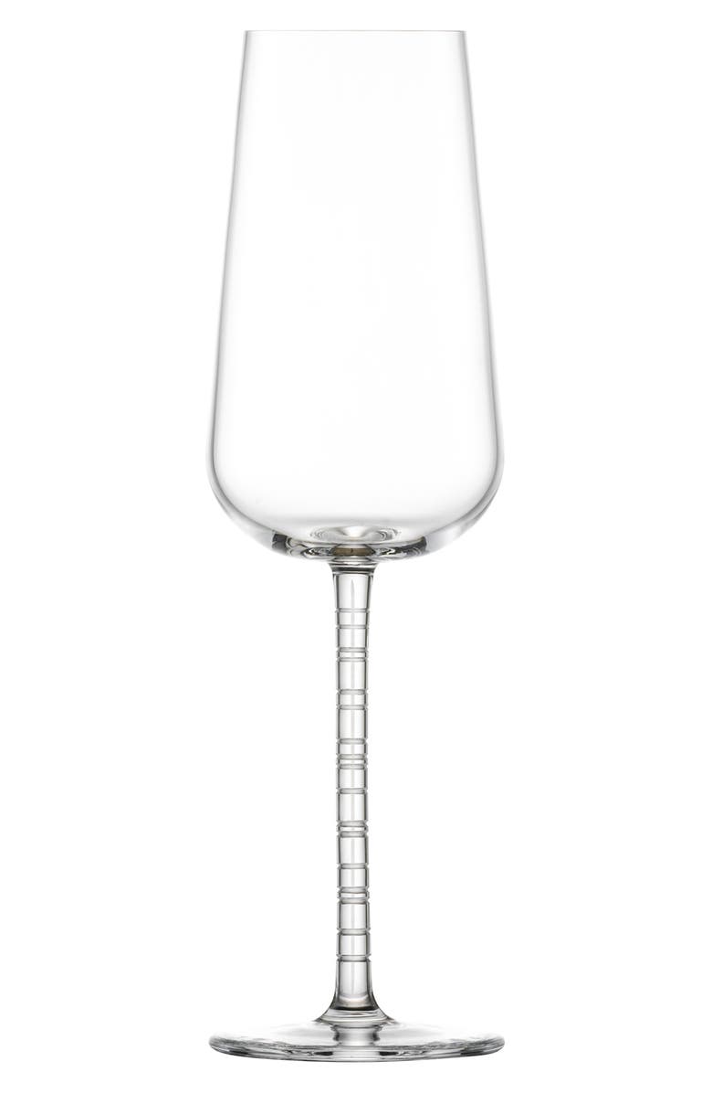 Fortessa Journey Set of 4 Champagne Flutes, Main, color, Clear