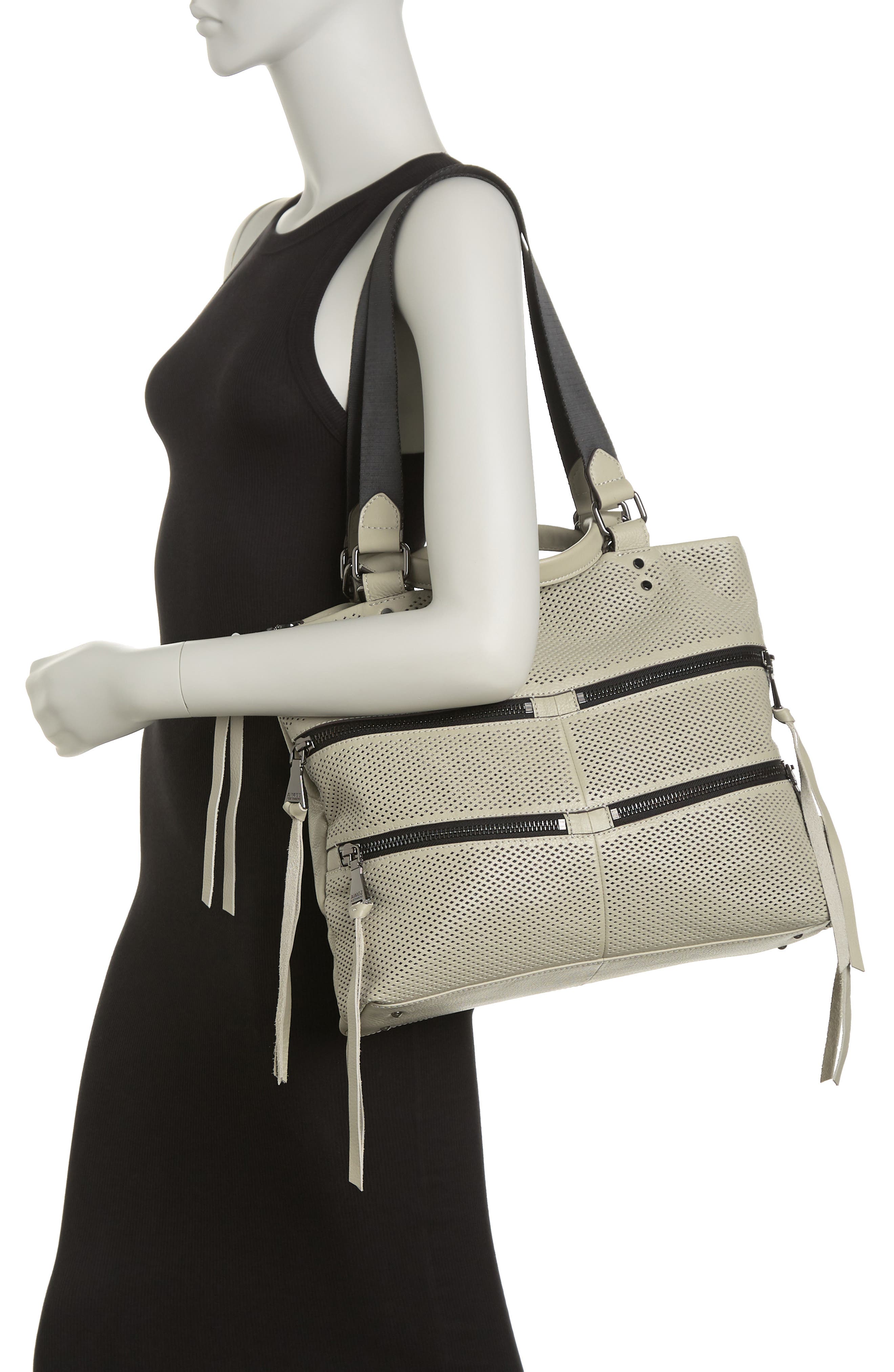 Kestenberg Misfit Triple Entry Tote Bag, Alternate, color, ELEPHANT GREY