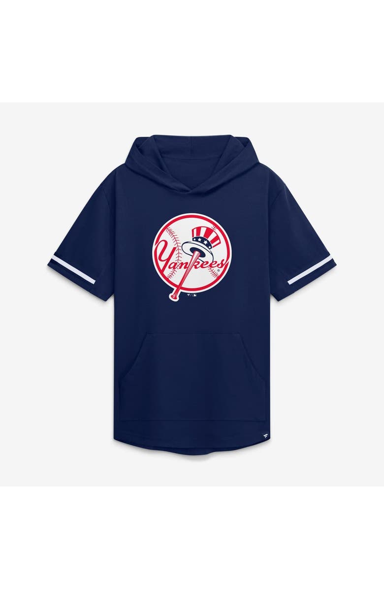 FANATICS Men's Fanatics Navy New York Yankees Optimal Play Hooded T-Shirt, Main, color, Navy