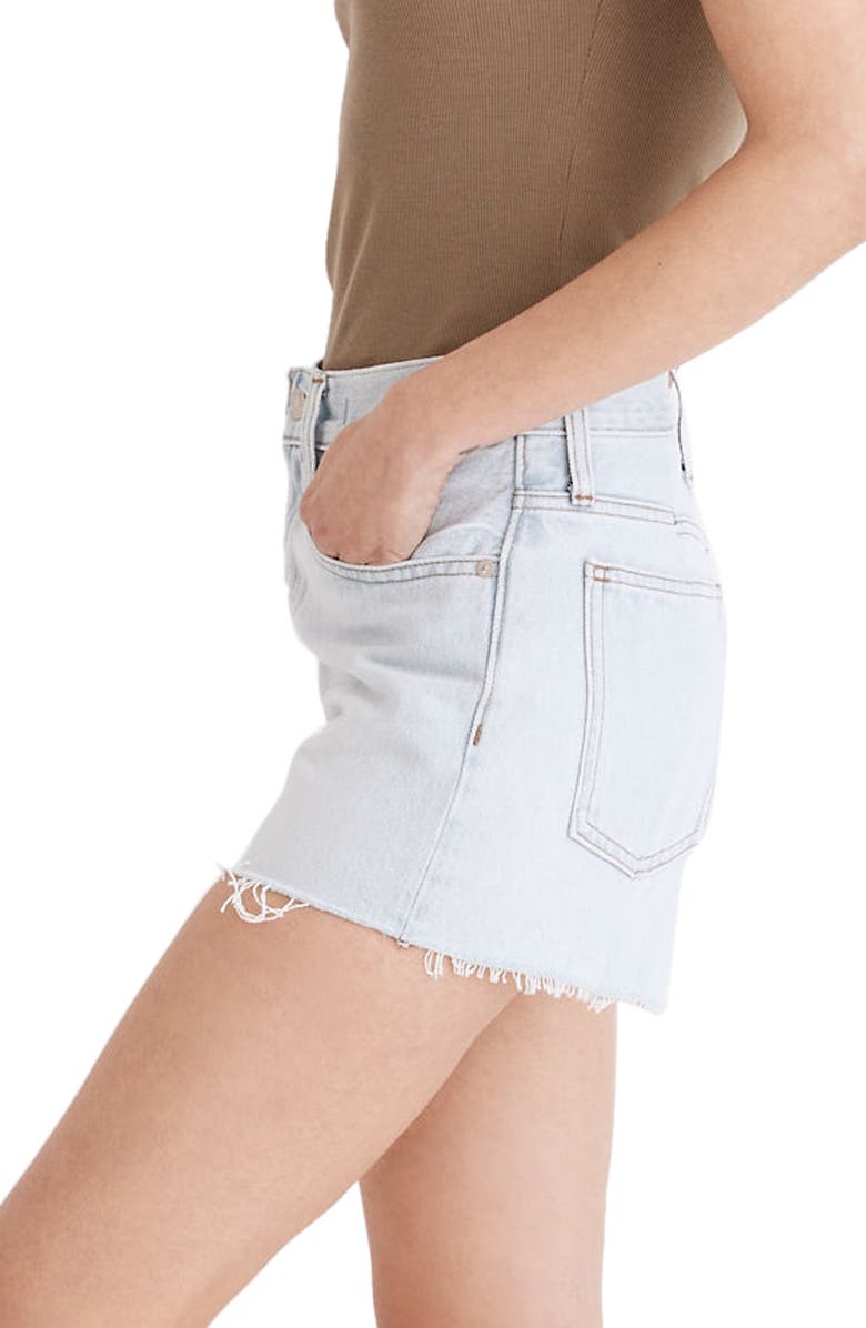 Madewell Women's Relaxed Cutoff Denim Shorts, Alternate, color,