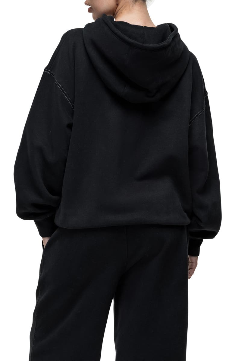Good For Nothing Dakota Black Zip up Hoodie, Alternate, color, Black
