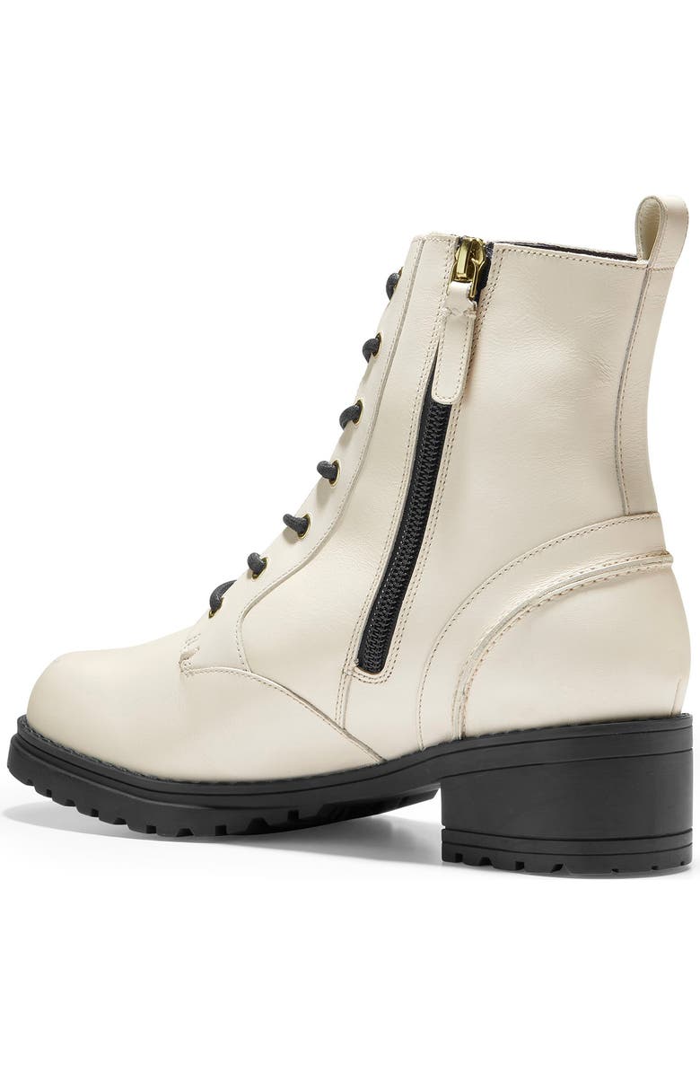 Cole Haan Camea Waterproof Leather Combat Boot, Alternate, color,