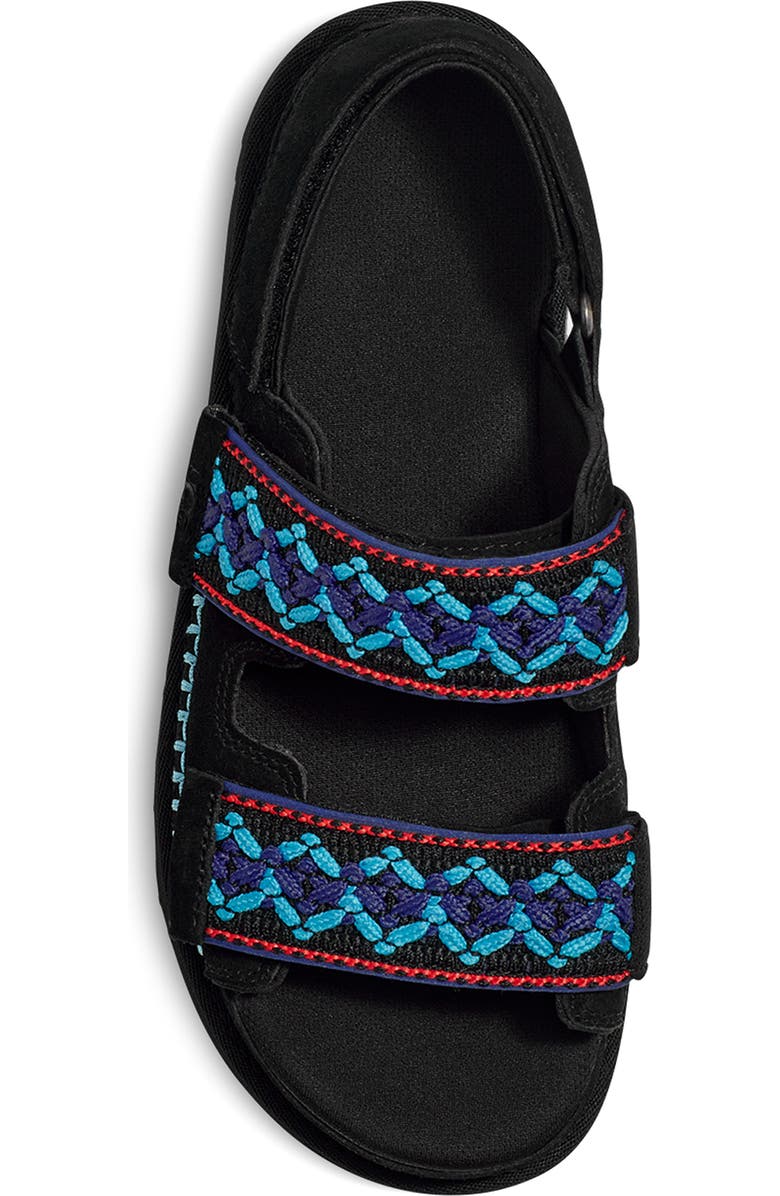 UGG<sup>®</sup> Goldenstar Heritage Braided Slingback Platform Sandal, Alternate, color,