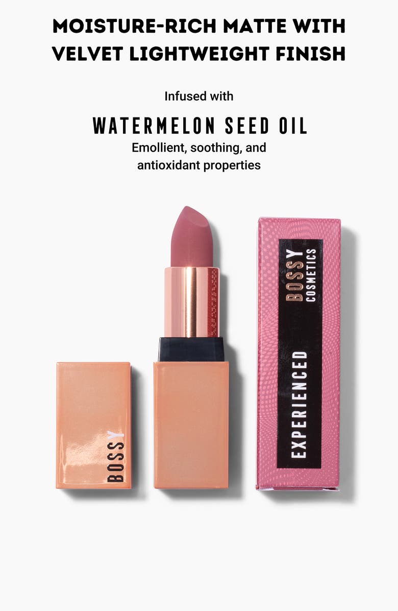 BOSSY COSMETICS Power Woman Essentials Lipstick, Alternate, color, Experienced