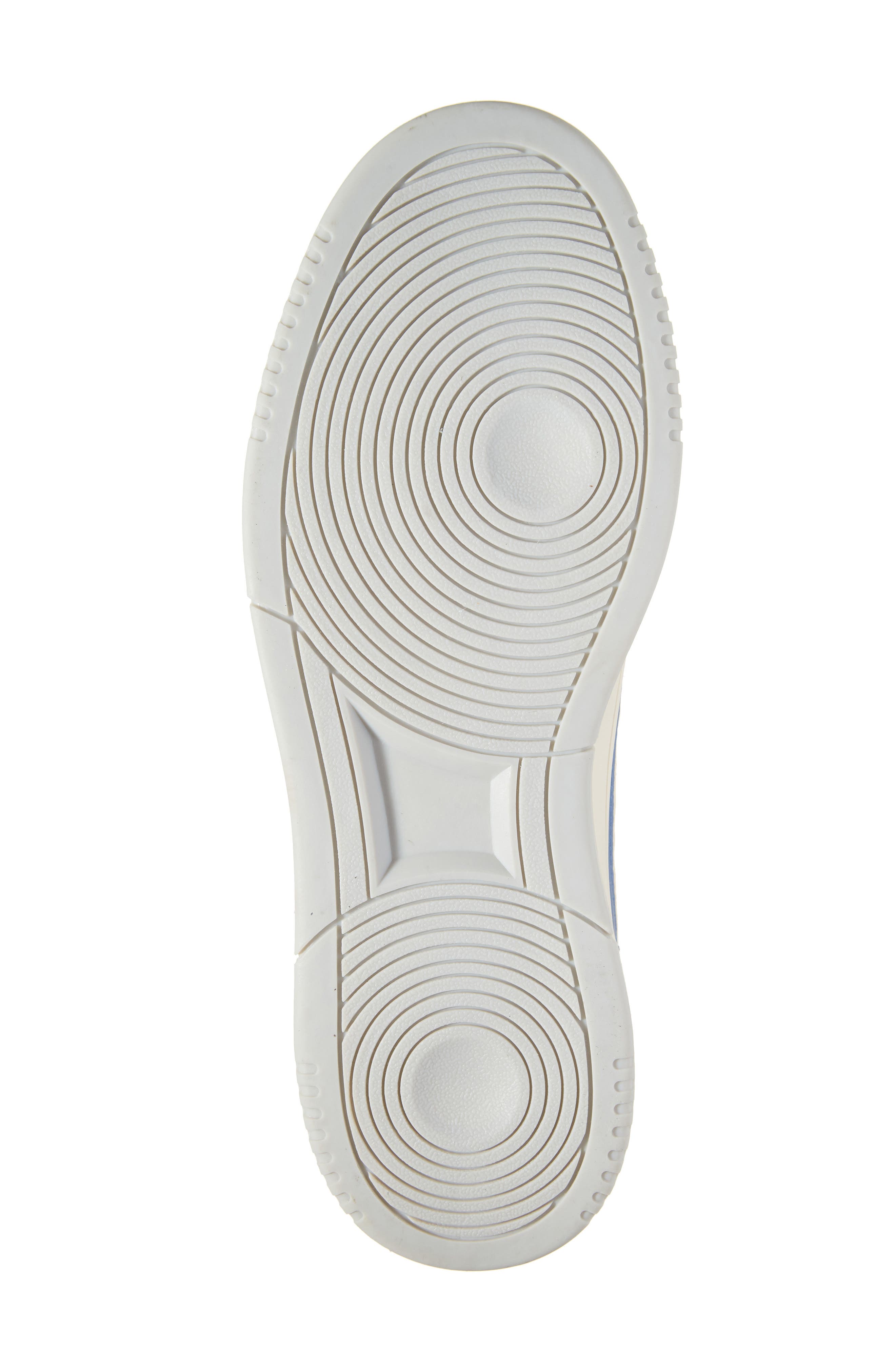 Roberto Cavalli Cavalli Class Two-Tone Perforated Low Top Sneaker, Alternate, color, White/ White