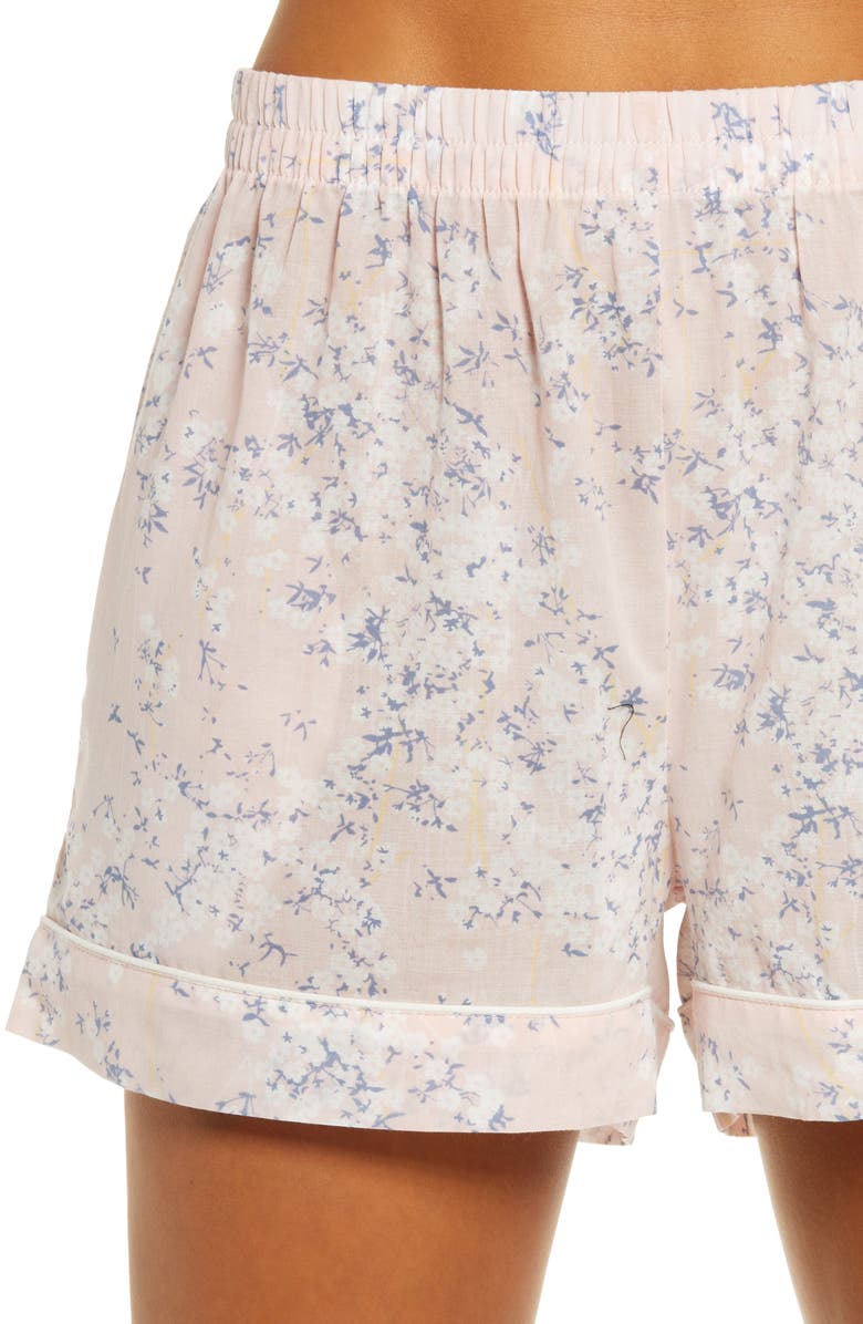 Papinelle Cherry Blossom Short Pajamas, Alternate, color,
