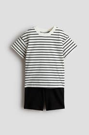H&M 2-piece t-shirt and shorts set