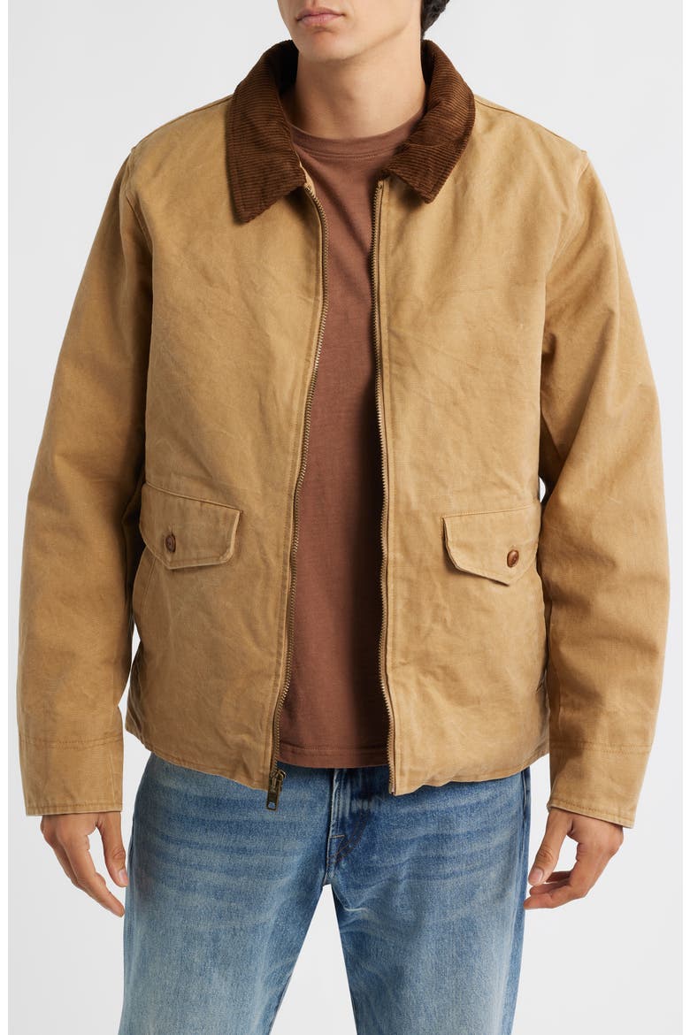 Schott NYC Countryman's Sunset Cotton Canvas Zip-Up Jacket (Men