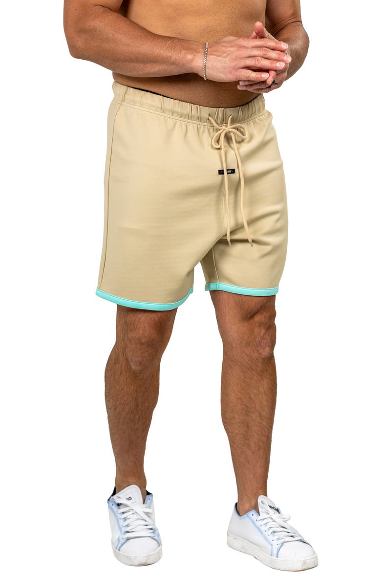 Marthyr Performance Shorts, Alternate, color, BROWN