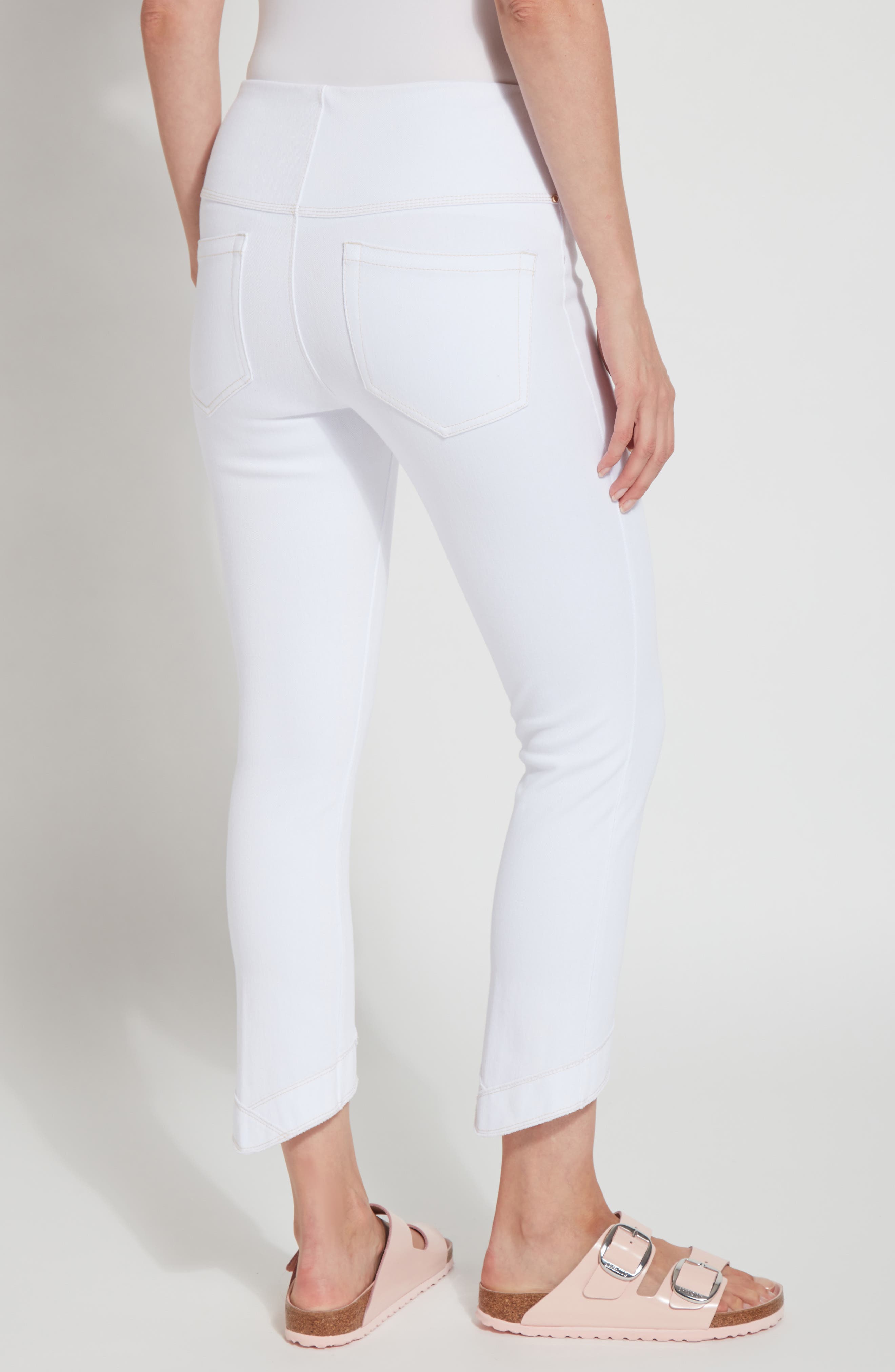 Lauren Raw Hem Crop Legging Jeans - image 2