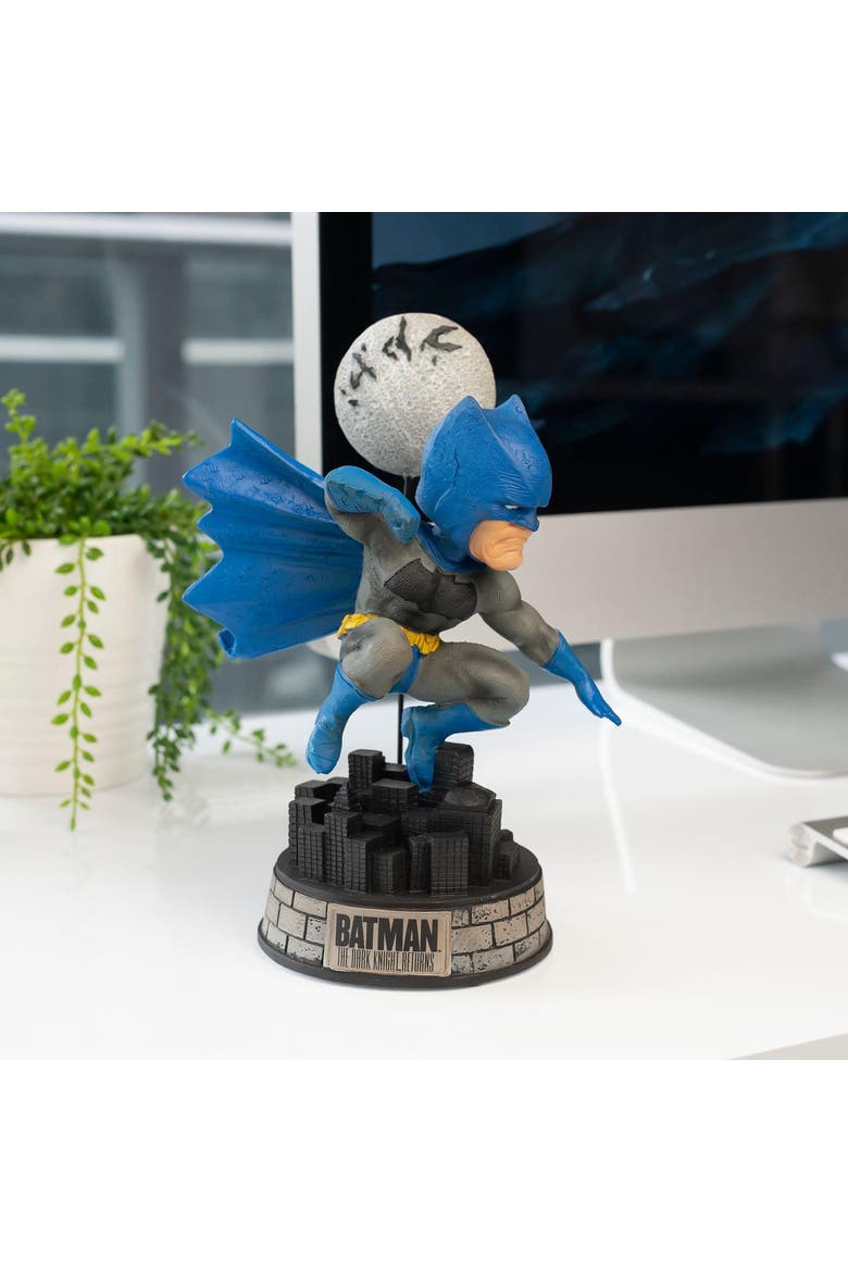 EXCLUSIVE Batman Bobblehead | Features Batman's Superhero Pose | 8" Resin Design, Alternate, color, Blue