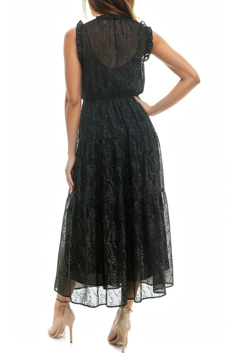 Socialite Shind Ruffled Hem Midi Dress, Alternate, color,