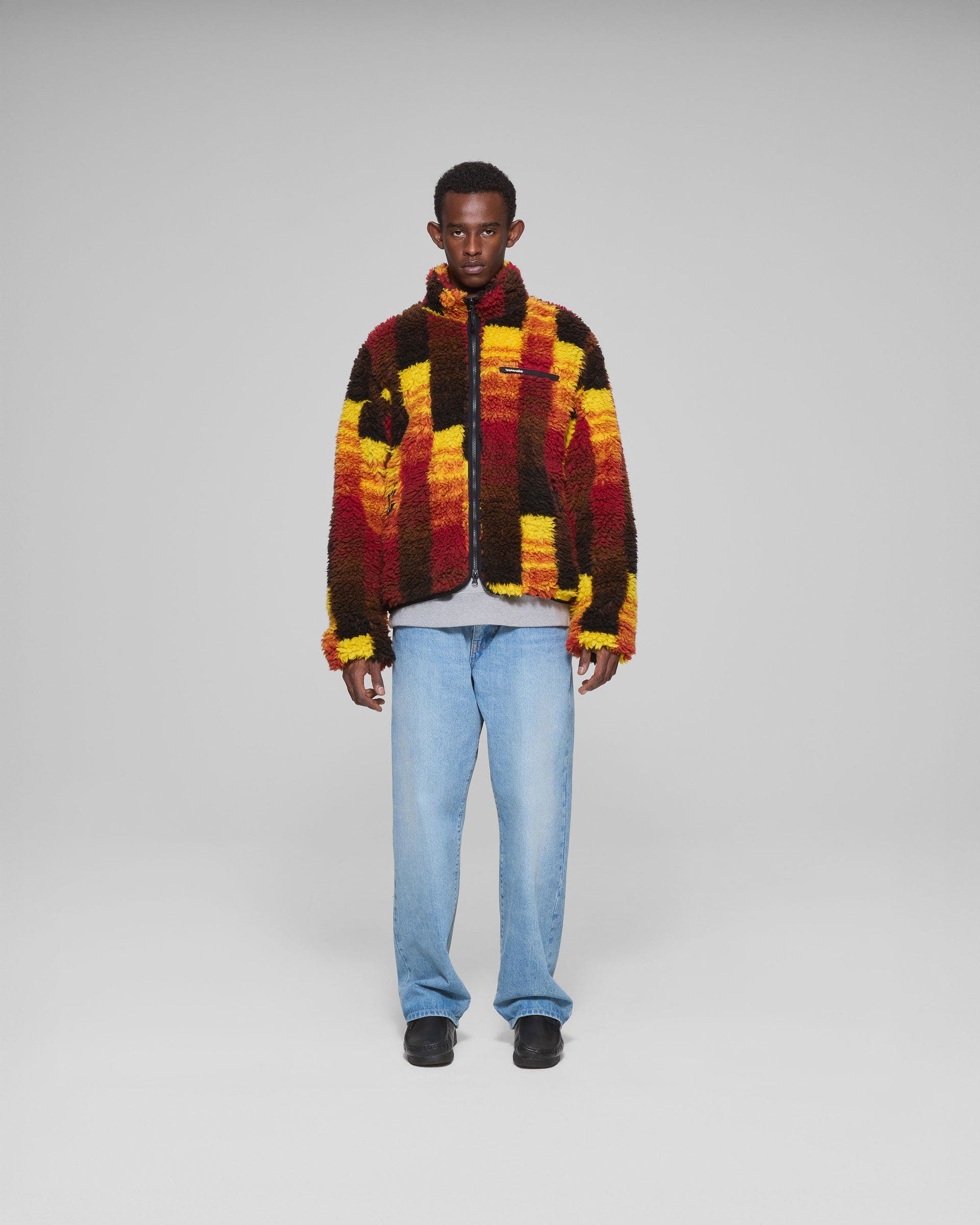 Jacquarded Fleece Jacket - image 2