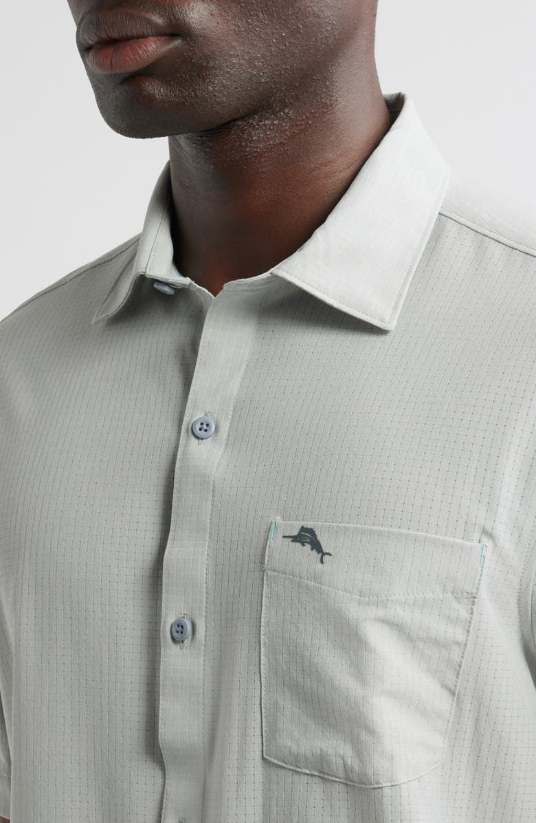 Tommy Bahama Bahama Coast Venice Vines IslandZone<sup>®</sup> Short Sleeve Button-Up Shirt, Alternate, color,