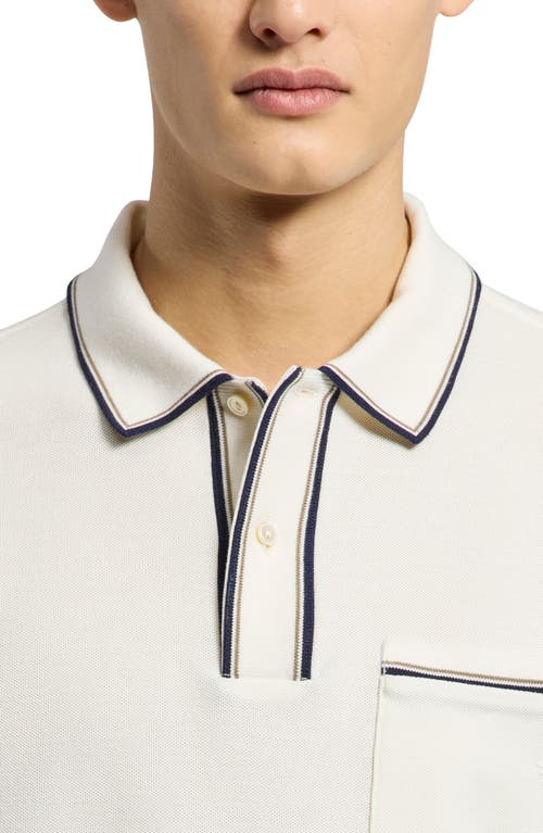 Psycho Bunny Bradford Tipped Piqué Knit Polo