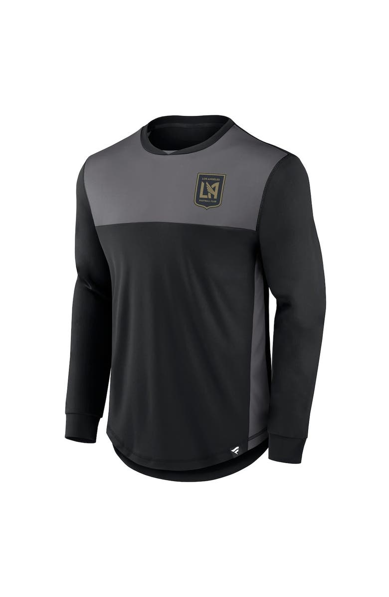 FANATICS Men's Fanatics Branded Black LAFC Mid Goal Long Sleeve T-Shirt, Alternate, color, 