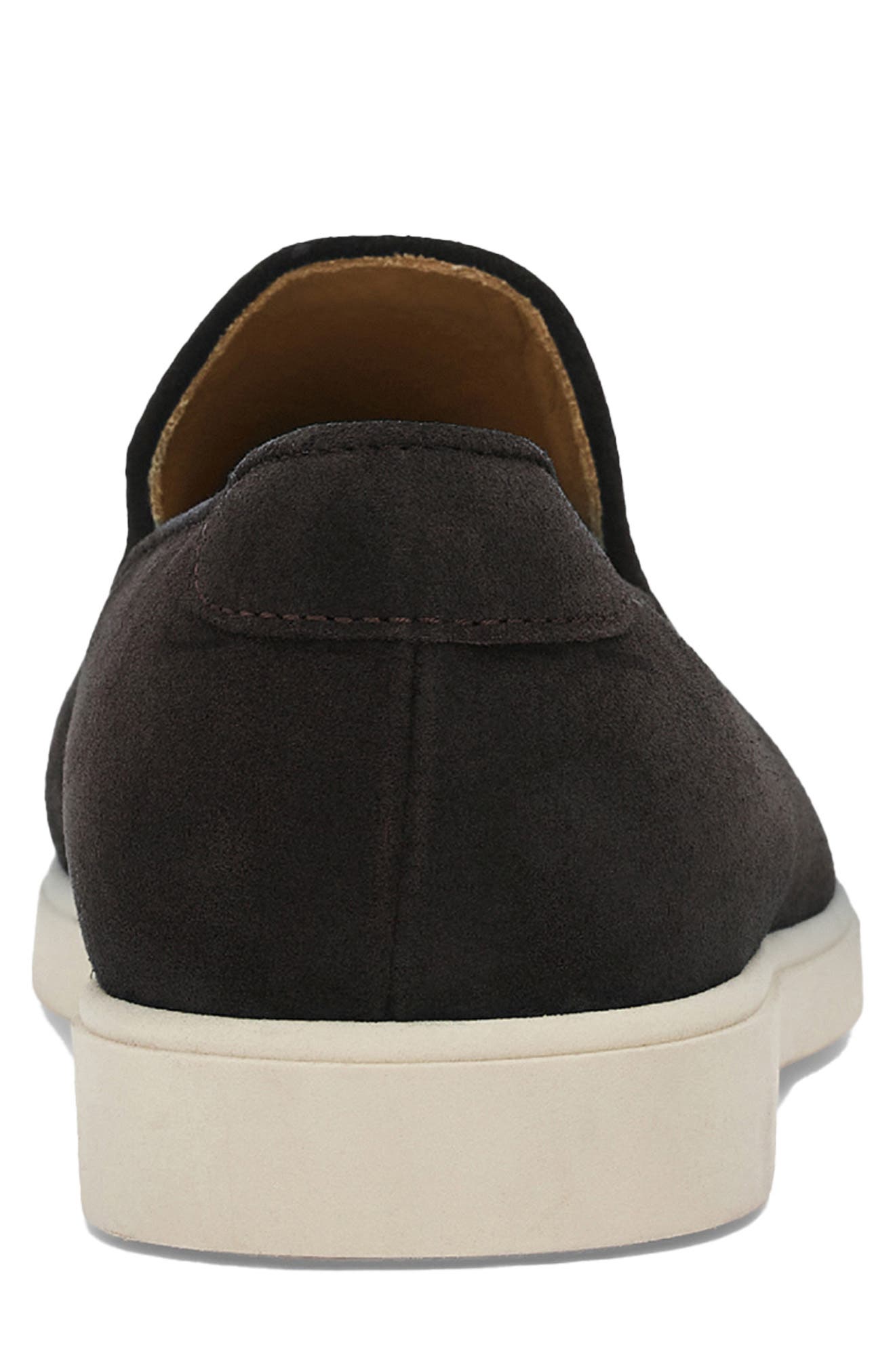 Elio Loafer Sneaker, Alternate, color, DARK BROWN SUEDE