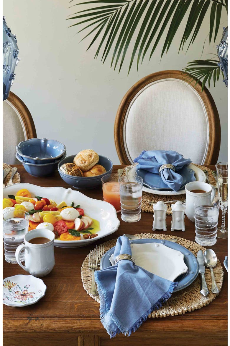 'Berry and Thread' Dinner Plate, Alternate, color, CHAMBRAY
