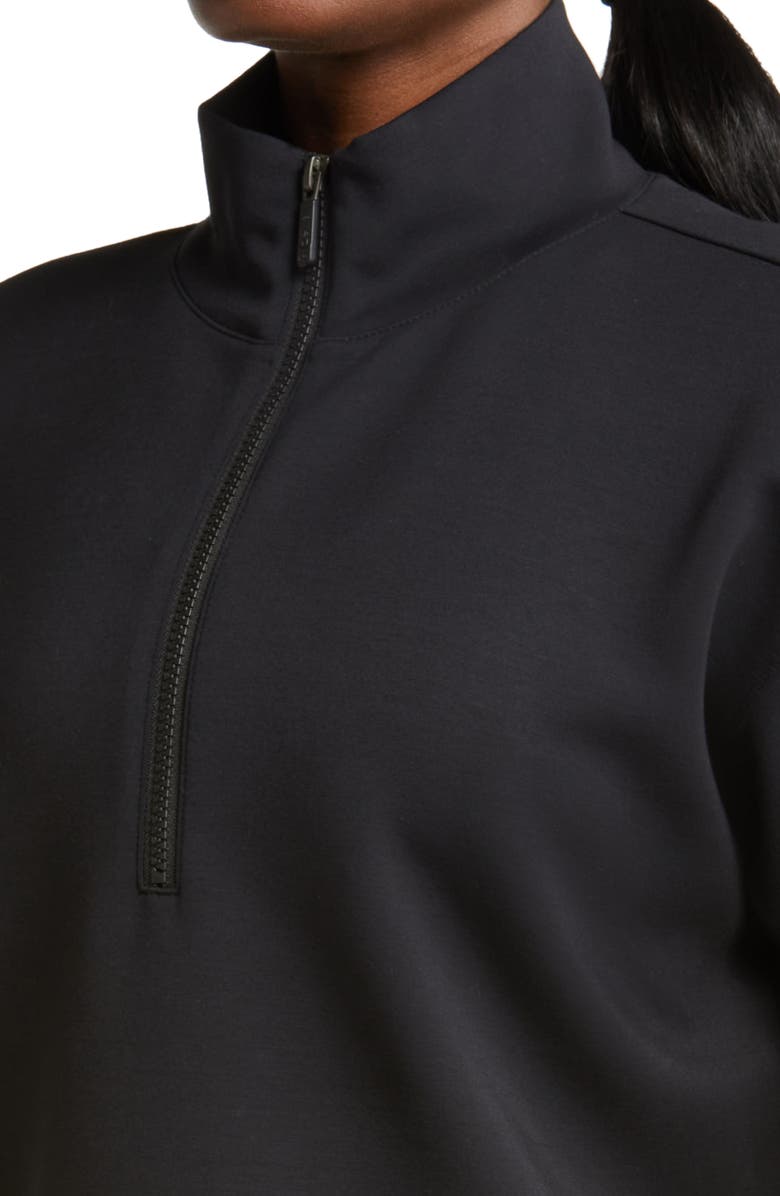 Zella Luxe Half-Zip Pullover, Alternate, color, 