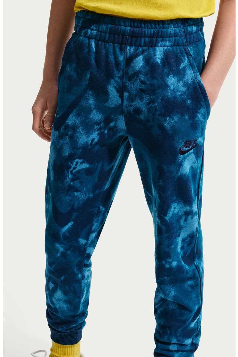 Kids' Sportswear Club Fleece Joggers, Alternate, color, DUTCH BLUE/ BLUE/ BLUE VOID