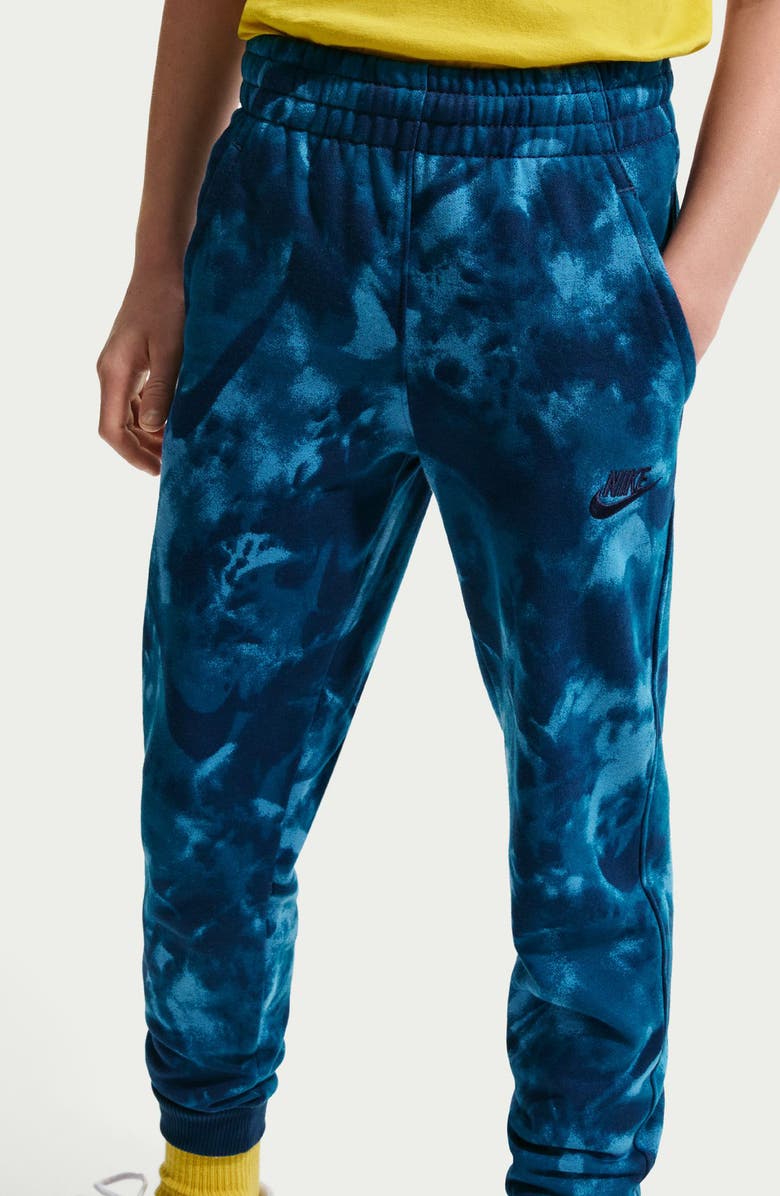 Nike Kids' Sportswear Club Fleece Joggers, Alternate, color, Dutch Blue/ Blue/ Blue Void