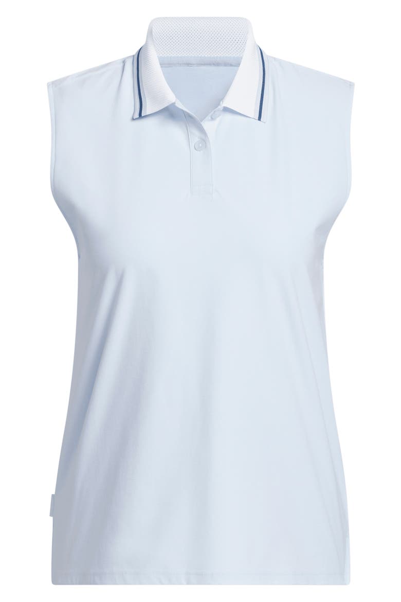 Performance Sleeveless Polo, Alternate, color, CRYSTAL SKY