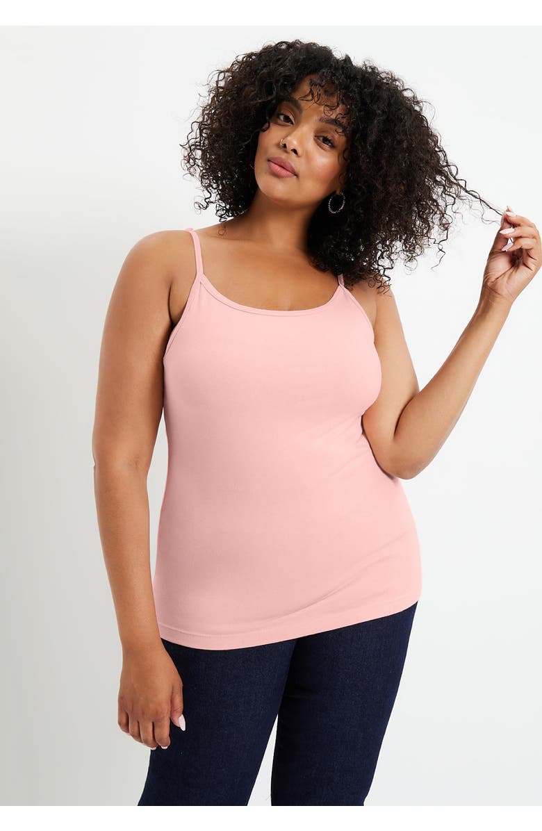 June + Vie One+Only Bra Cami, Alternate, color, Black