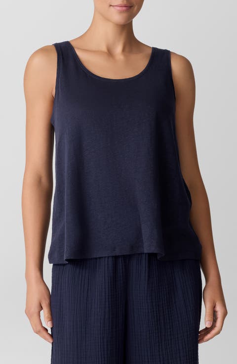 Organic Linen Tank