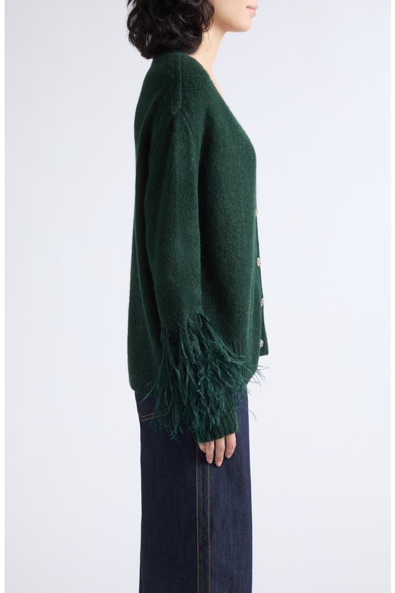 Briana Cardigan, Alternate, color, DEEP MALACHITE