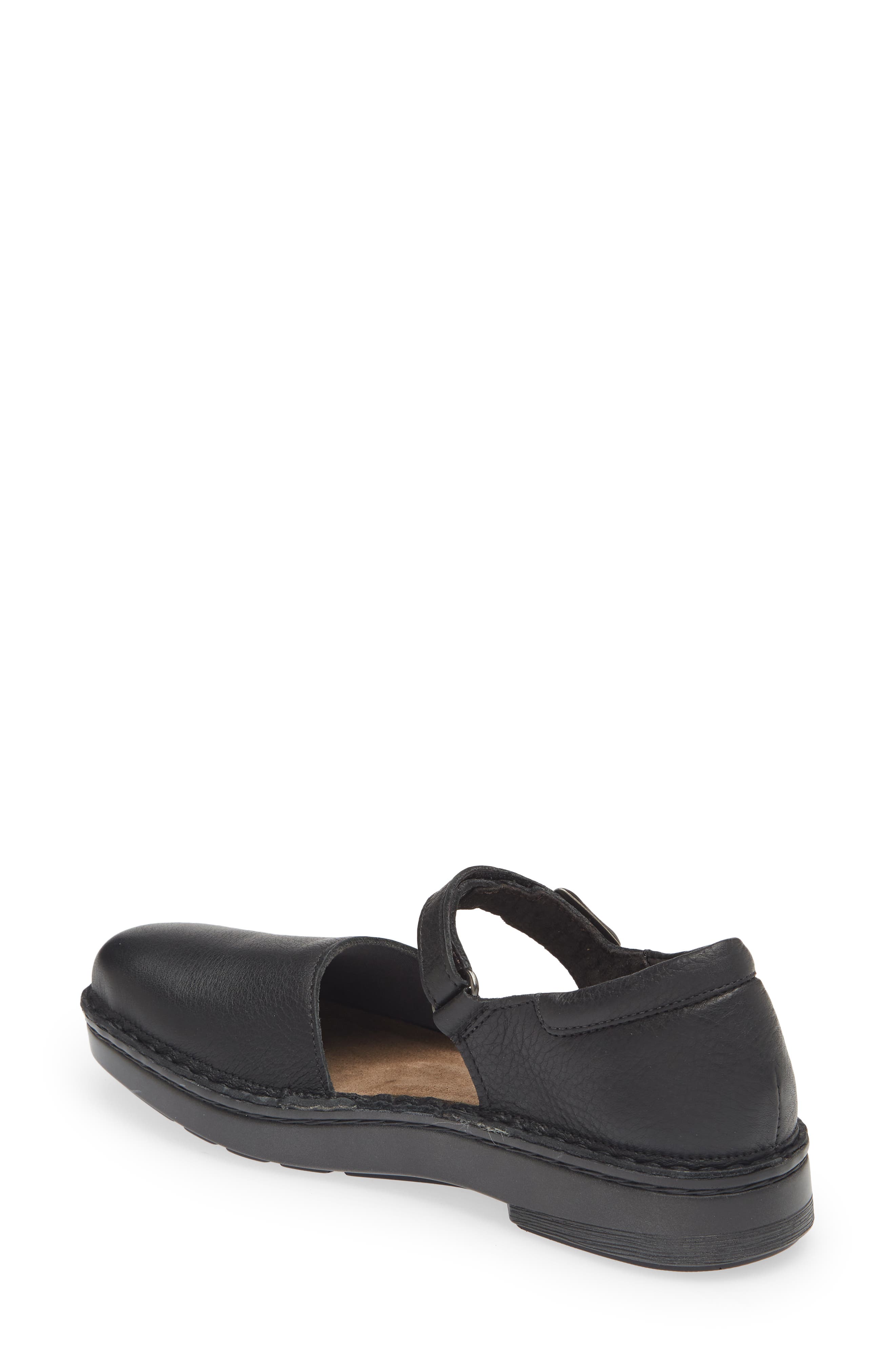 Naot Catania Mary Jane Flat, Alternate, color, Soft Black Leather