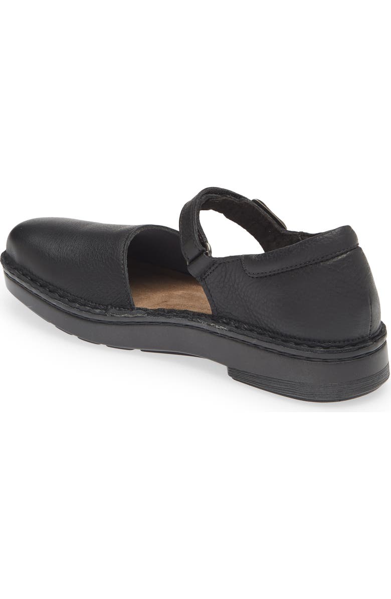 Naot Catania Mary Jane Flat, Alternate, color, Soft Black Leather