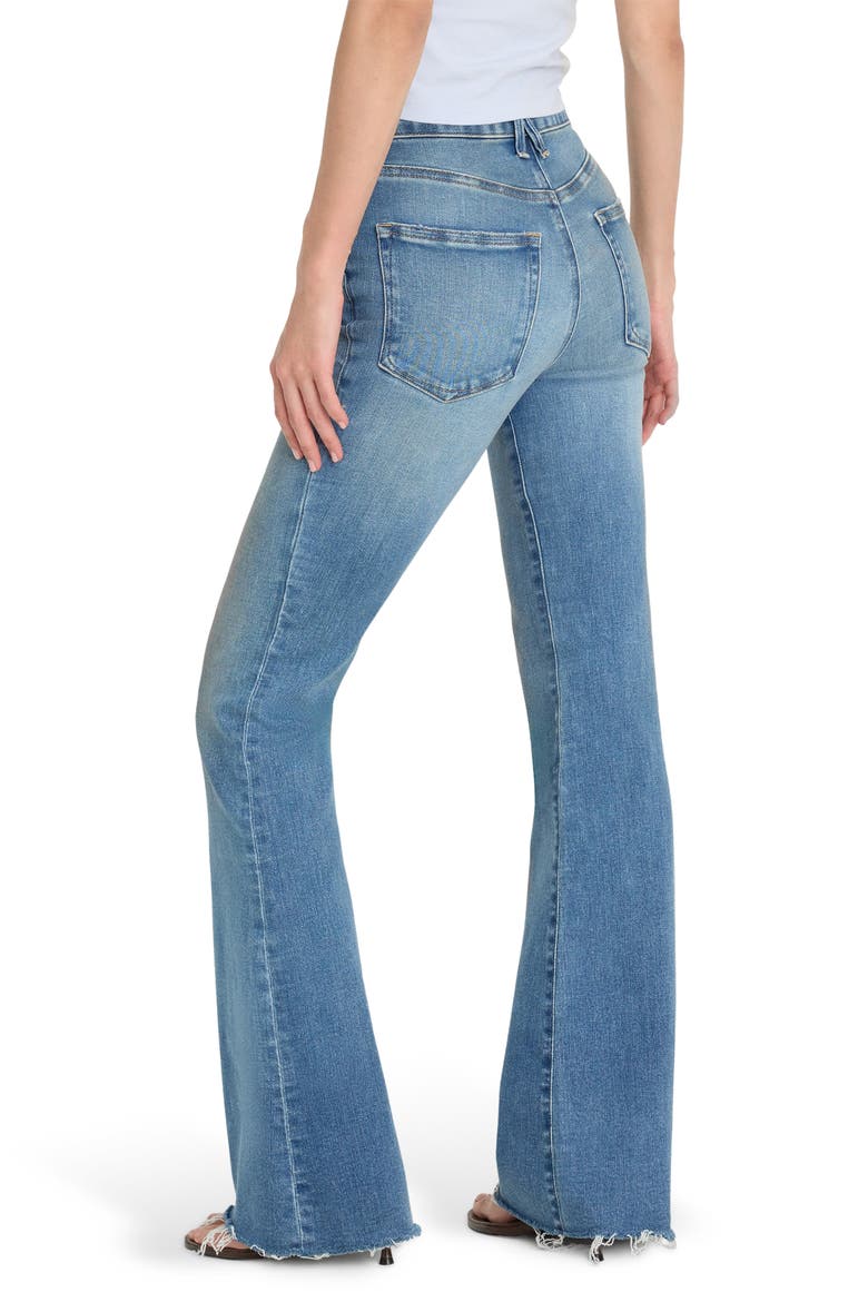 Soft-Tech Good Legs Flare Jeans, Alternate, color, INDIGO1211