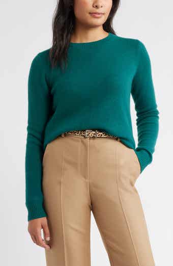 Caslon® Cashmere Crewneck Sweater