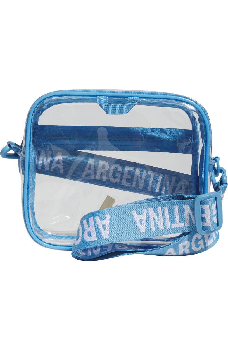 adidas Originals Argentina Clear Crossbody Bag, Alternate, color,