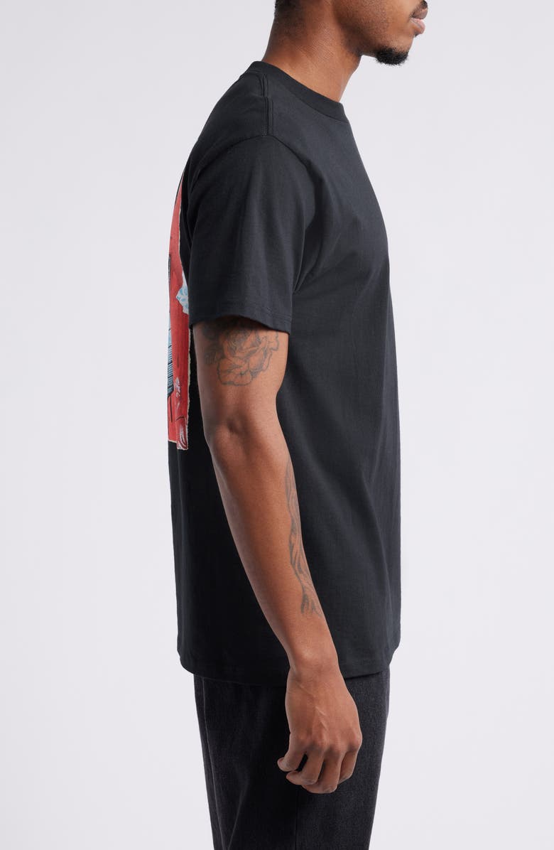 Obey Drink Crude Oil Cup Graphic T-Shirt, Alternate, color, 