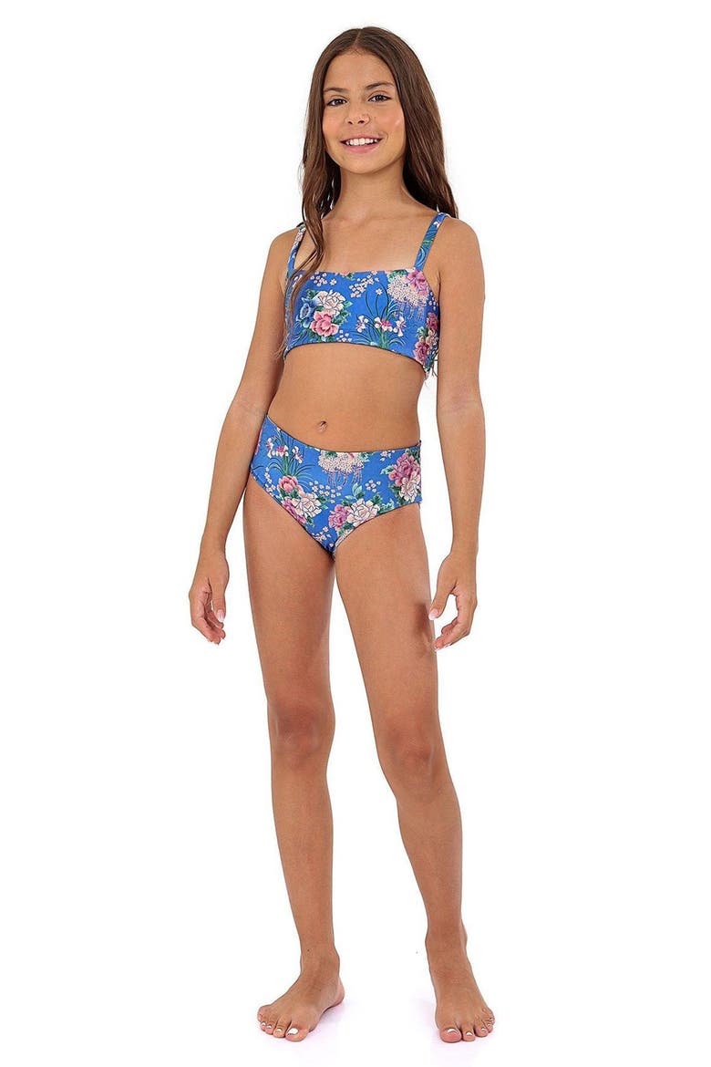 Kids' Berry Ivy Reversible Two-Piece Swimsuit, Alternate, color, BLUE MULTI