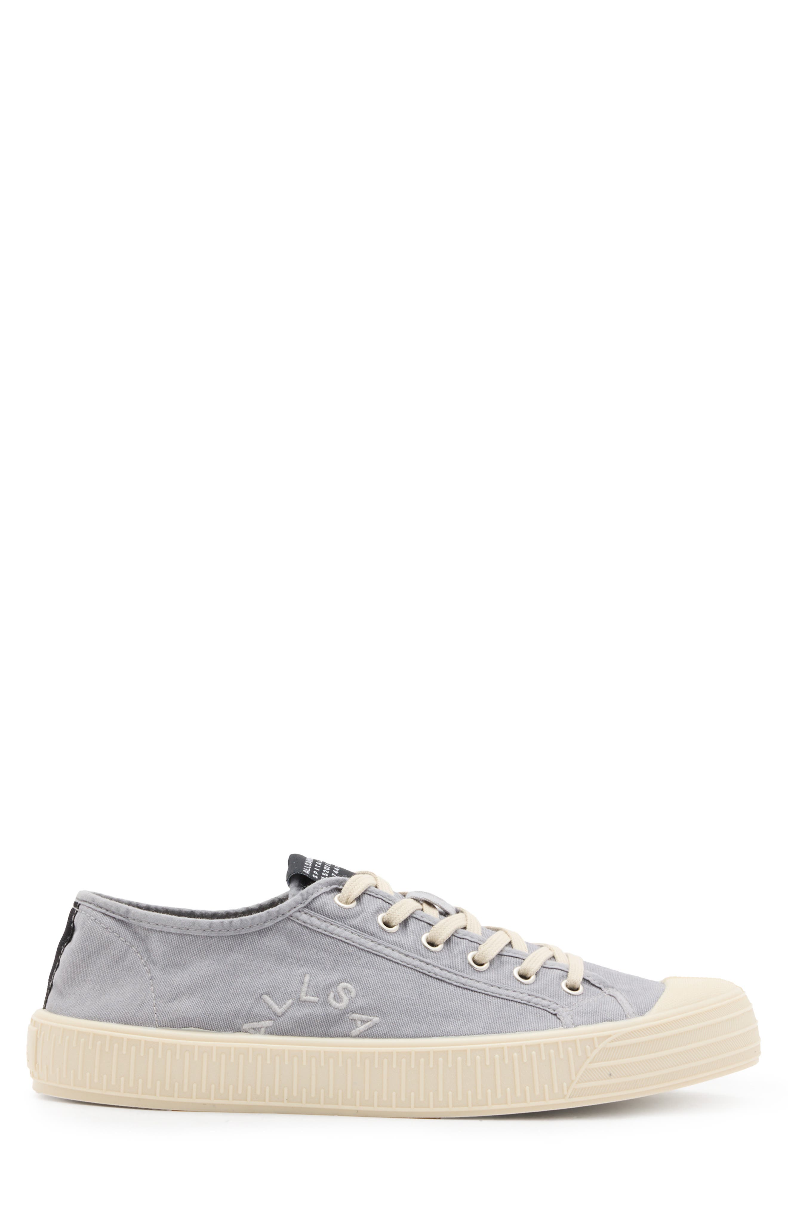 AllSaints Sherman Low Top Canvas Sneaker, Alternate, color, 