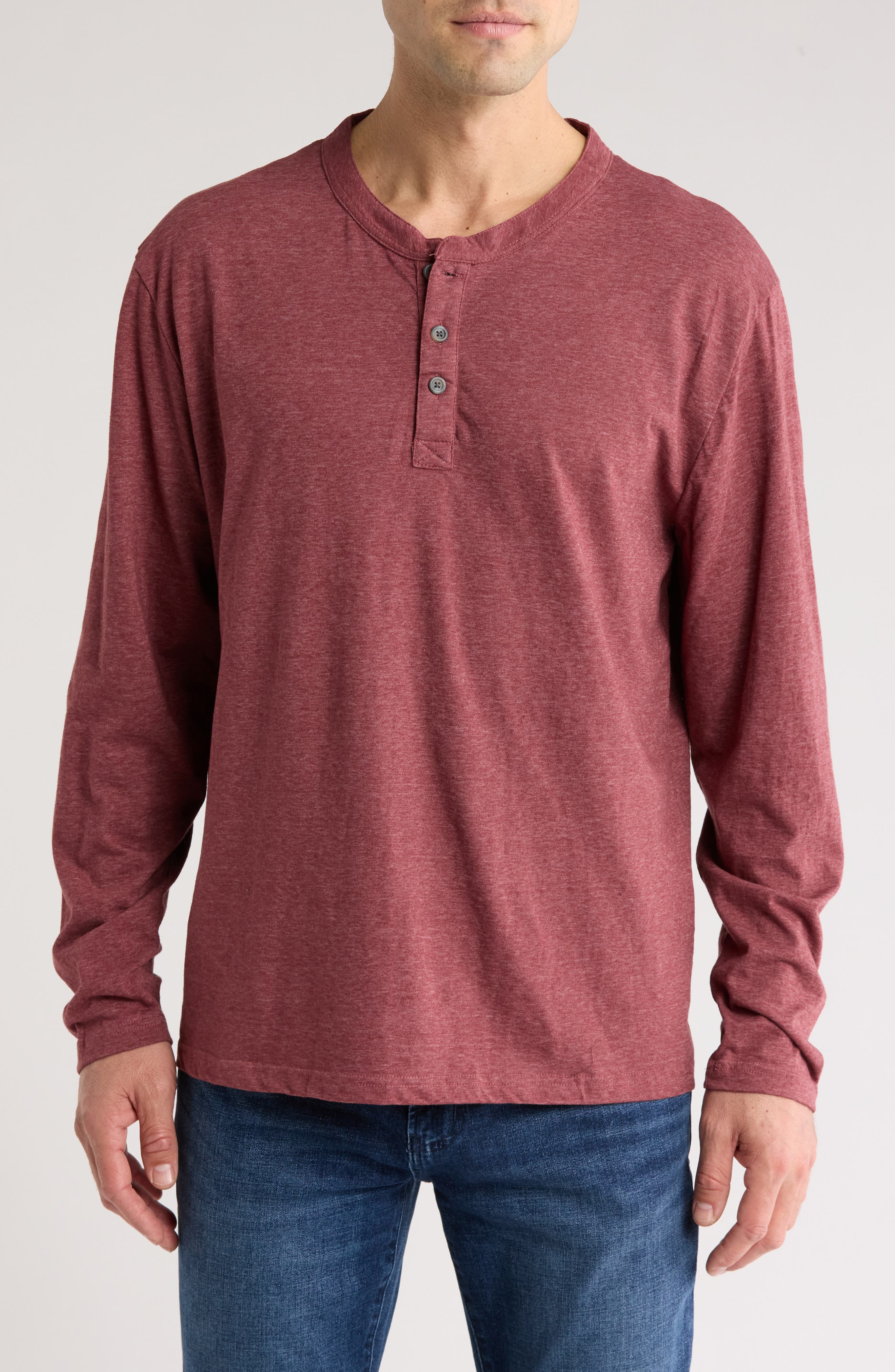 Melangia Knit Henley - image 3